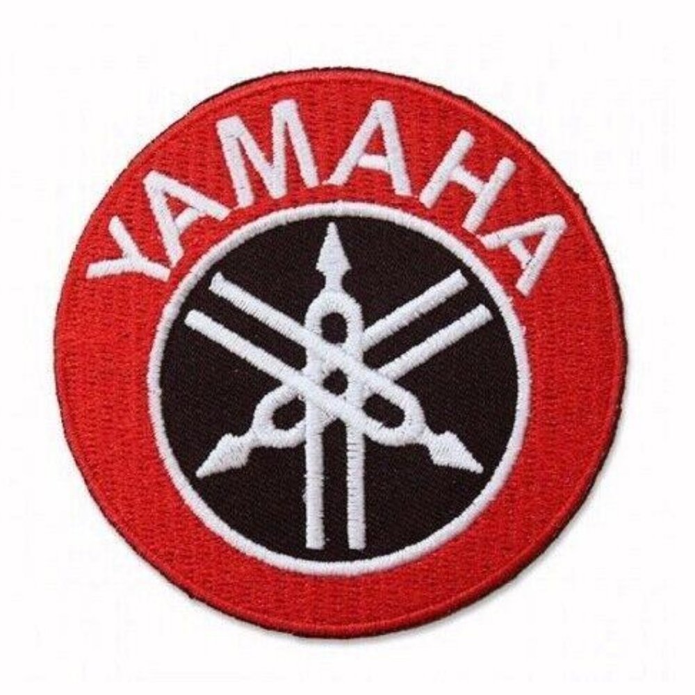 Yamaha Logo Embroidered Iron-On Sew-On Patch